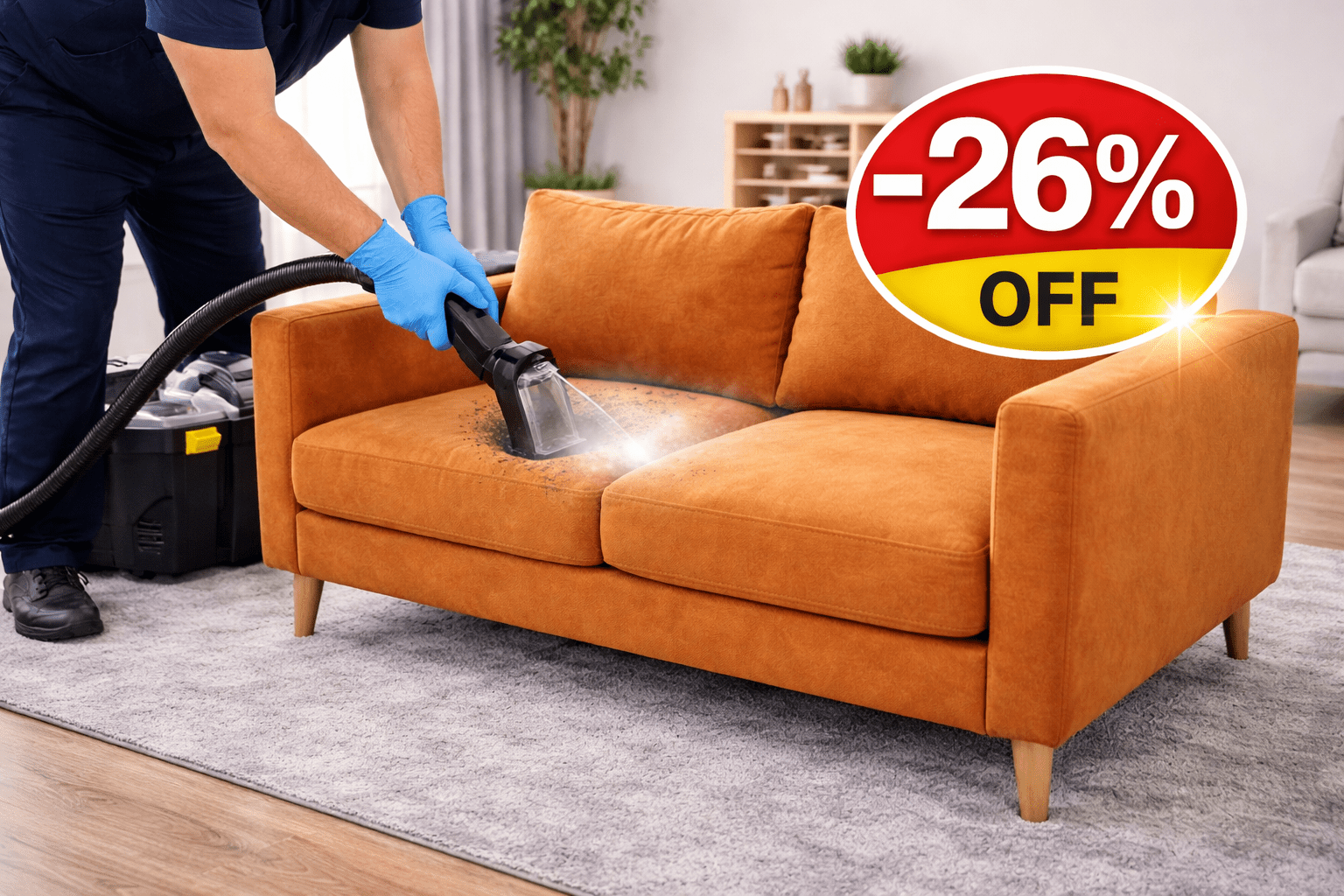 2-Seater Sofa Cleaning – Deep Steam Upholstery Care 2-Seater Sofa Cleaning – Deep Steam Upholstery Care