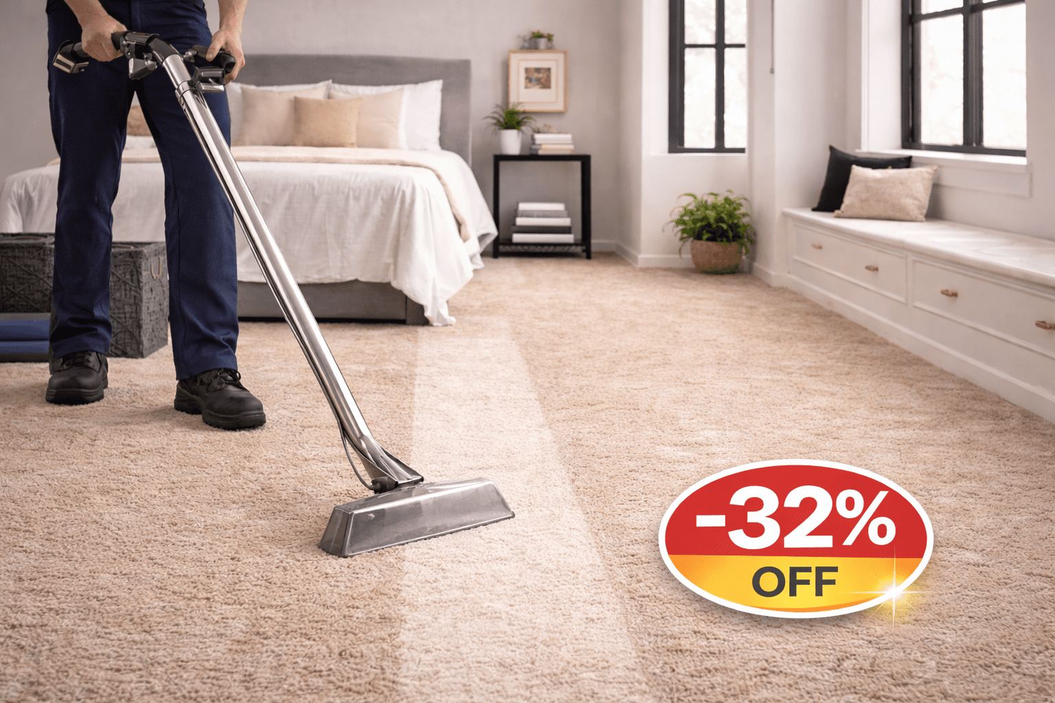 1-Bedroom Carpet Cleaning – Professional Deep Clean 1-Bedroom Carpet Cleaning – Professional Deep Clean