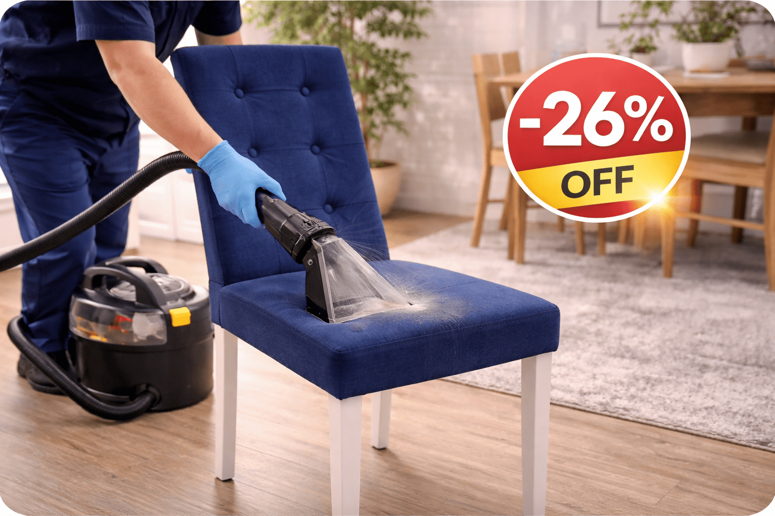 Dining Chair Cleaning – Deep Upholstery Care